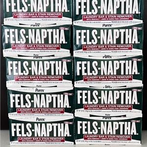 Fels Naptha Laundry Soap Bar - 5.0 oz - 10 pk